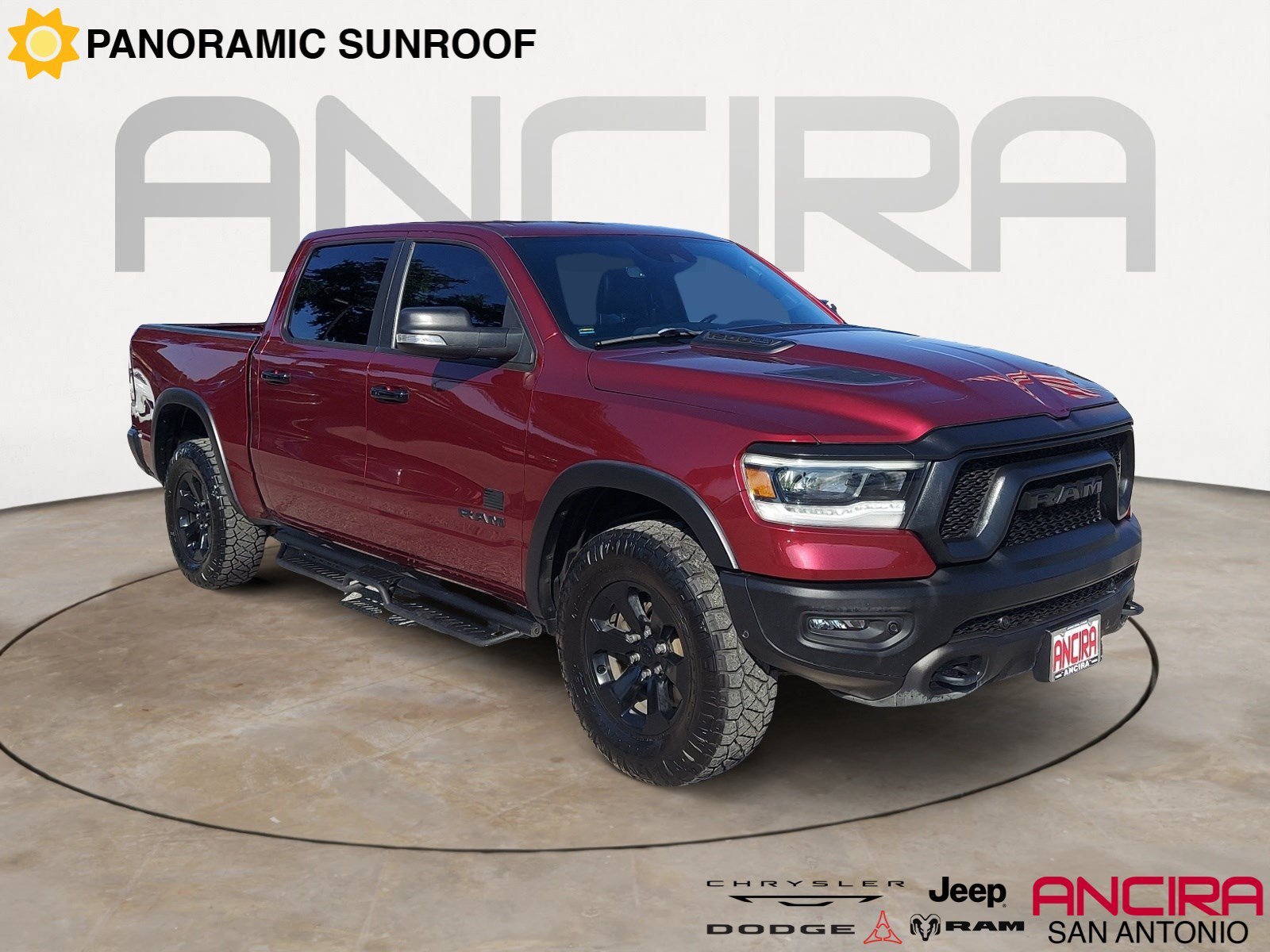 Used 2023 Delmonico Red Pearlcoat Ram Rebel image 1