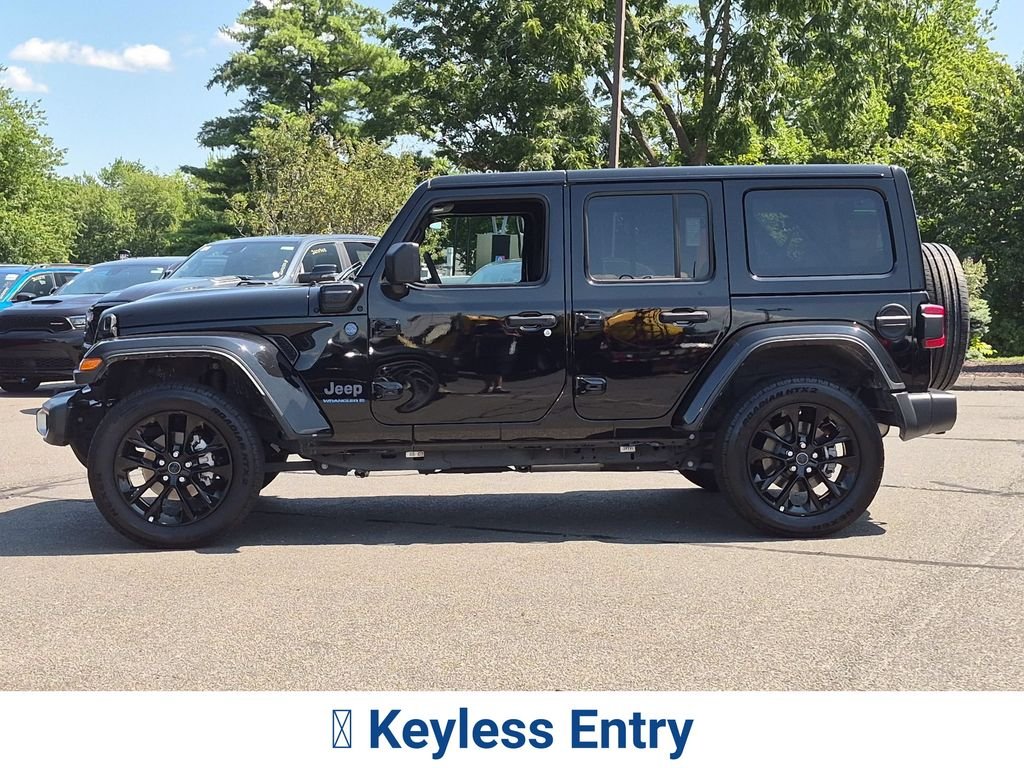 Certified Used 2025 Black Jeep Sahara 4xe image 11