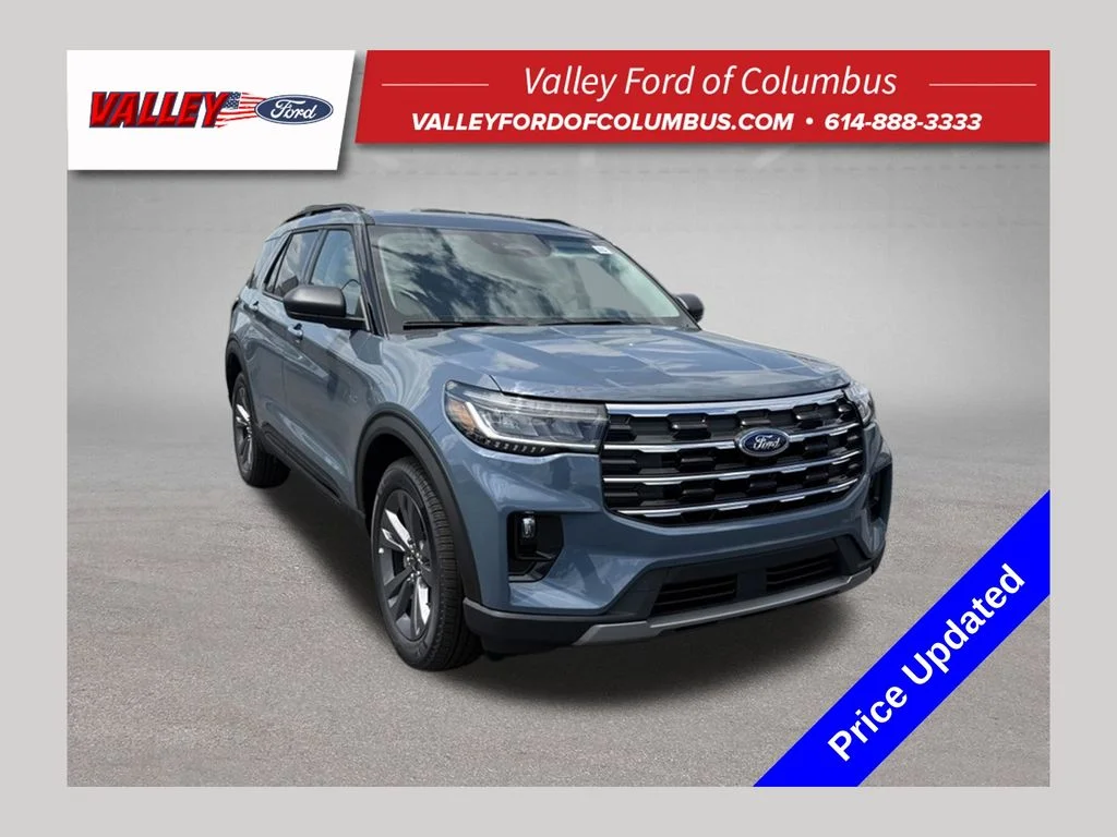 New 2026 Vapor Blue Metallic Ford Active image 1