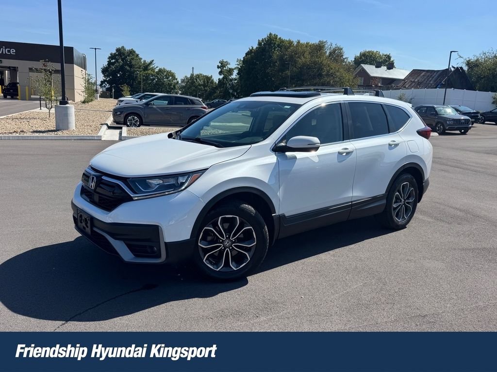 Used 2021 White Honda EX image 1
