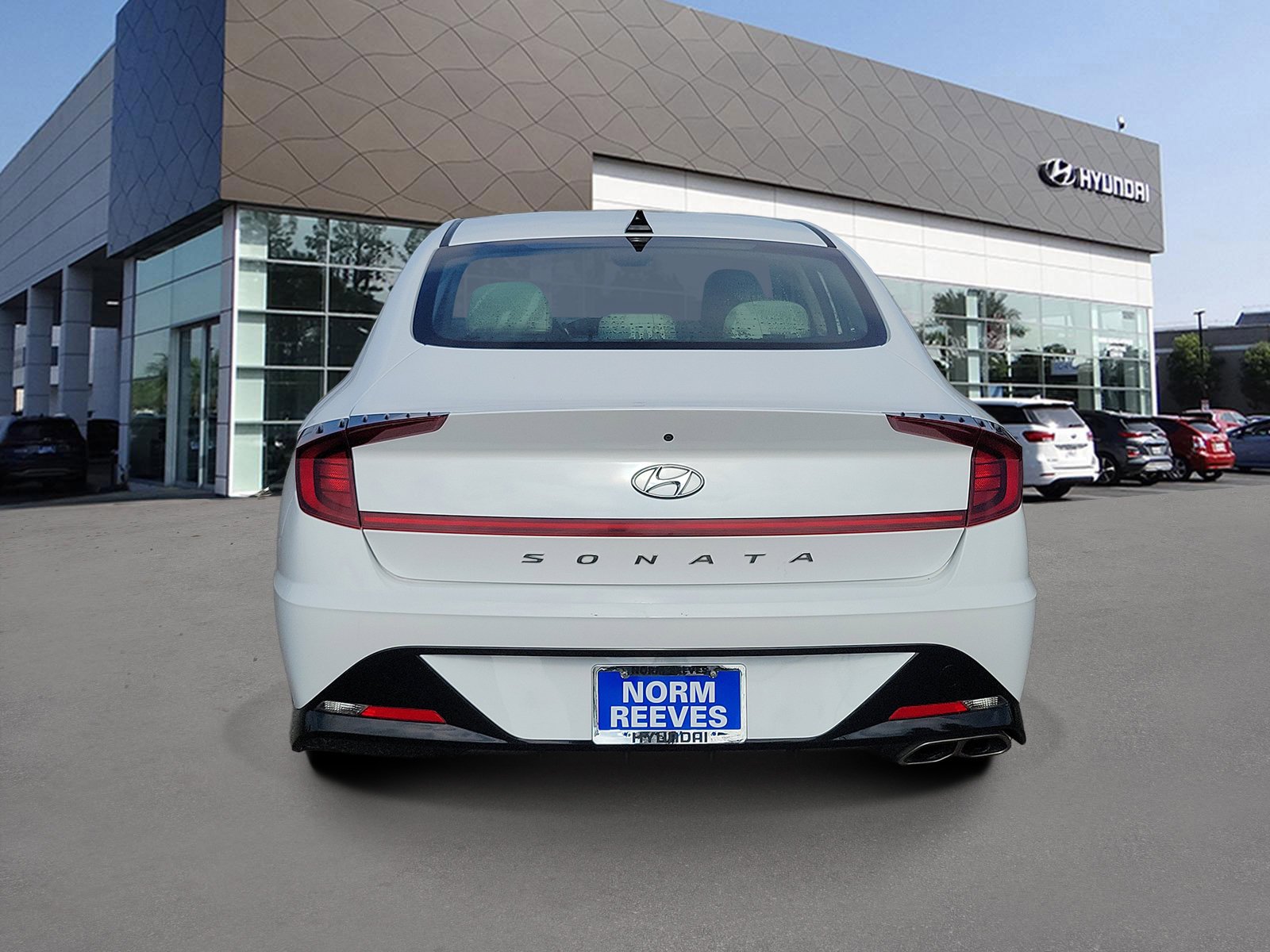 Certified Used 2023 Serenity White Hyundai SEL image 4