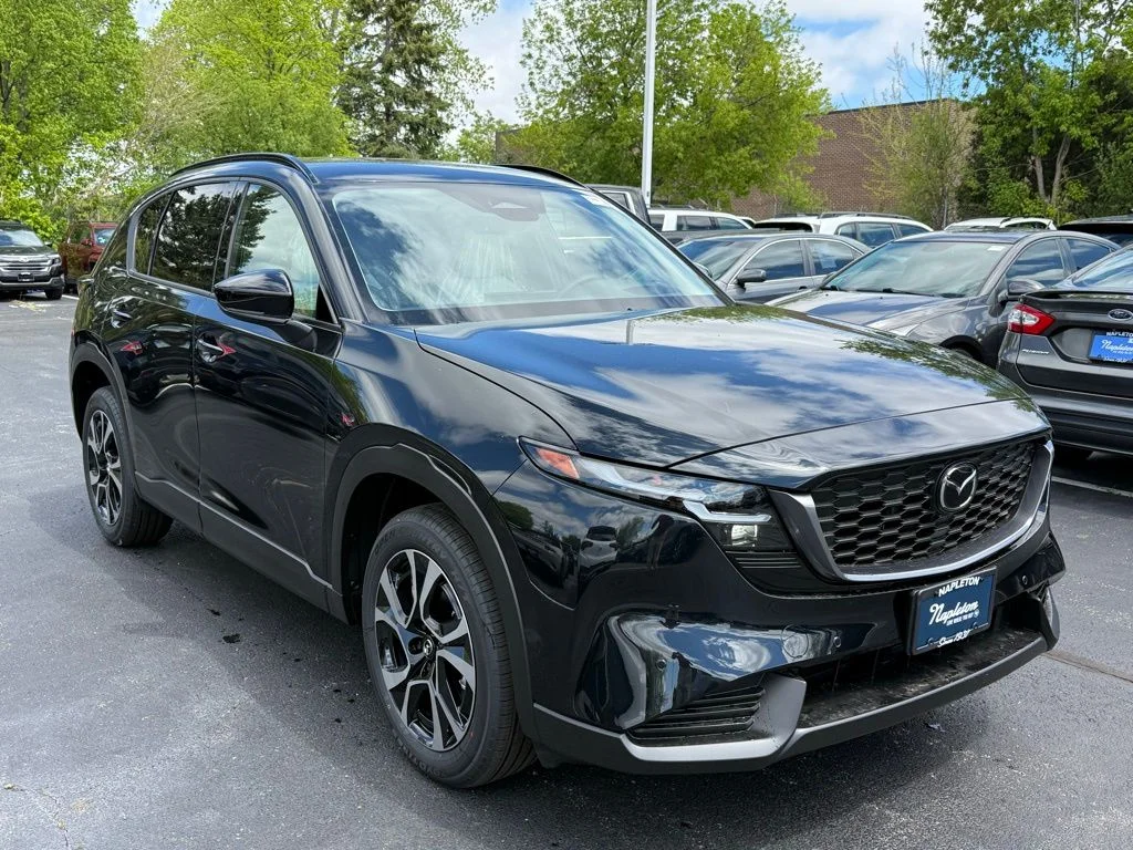 New 2026 Jet Black Mica Mazda 2.5 S Preferred AWD image 1