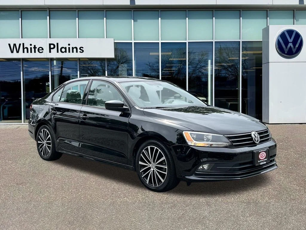 Used 2016 Black Volkswagen 1.8T Sport image 1