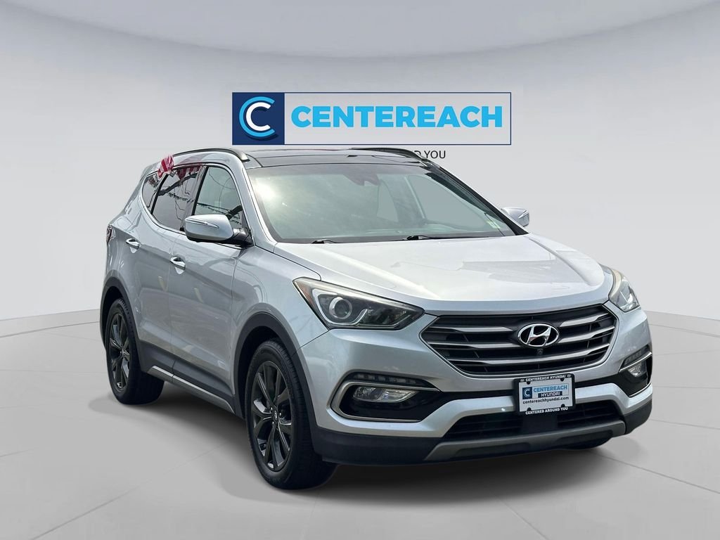 Used 2018 Hyundai Santa Fe Sport 2.0T Ultimate with VIN 5XYZWDLA2JG535733 for sale in Centereach, NY