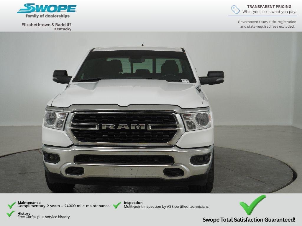 Used 2023 Bright White Clearcoat Ram Big Horn image 8