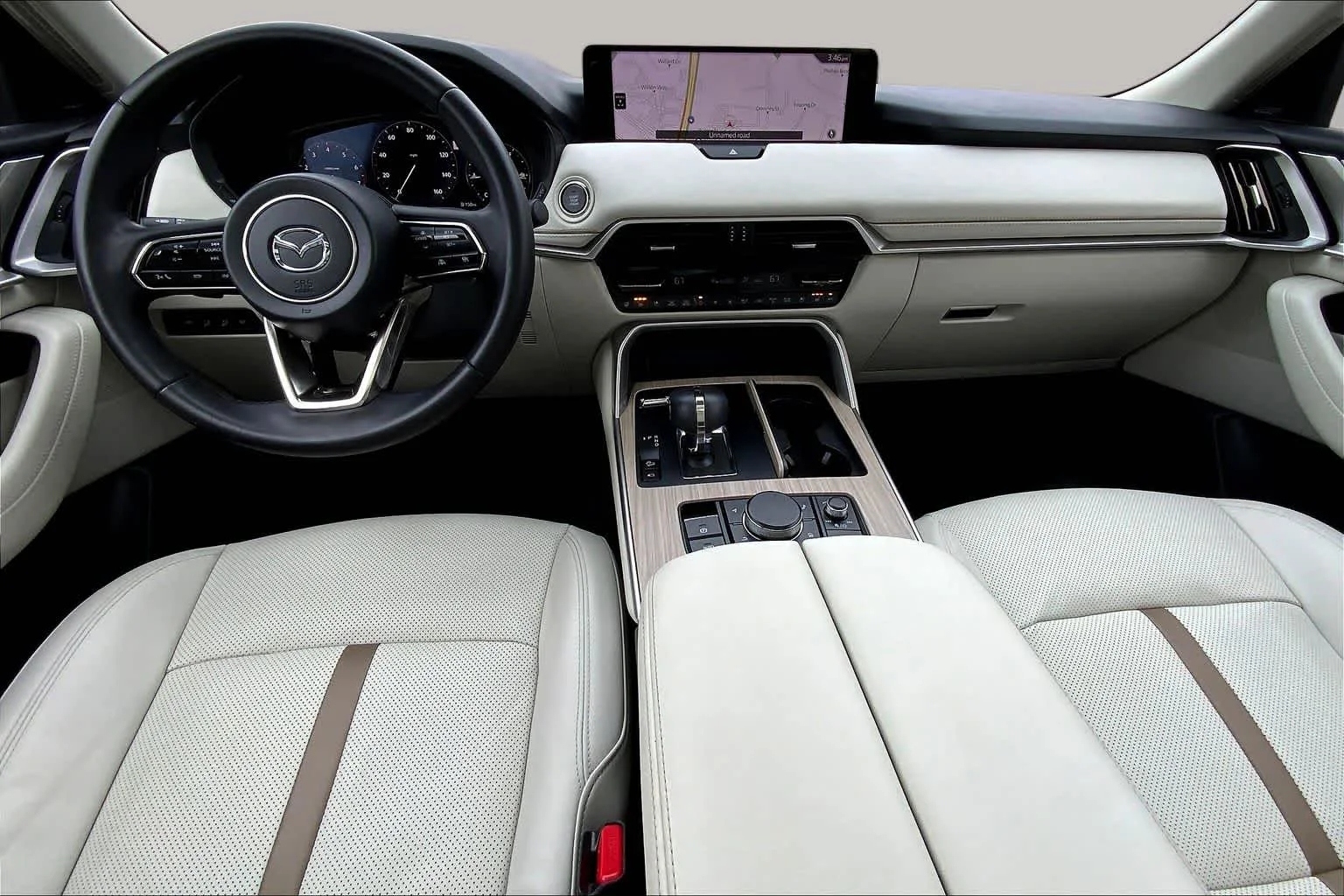 Certified Used 2025 Jet Black Mica Mazda S Premium Package image 16
