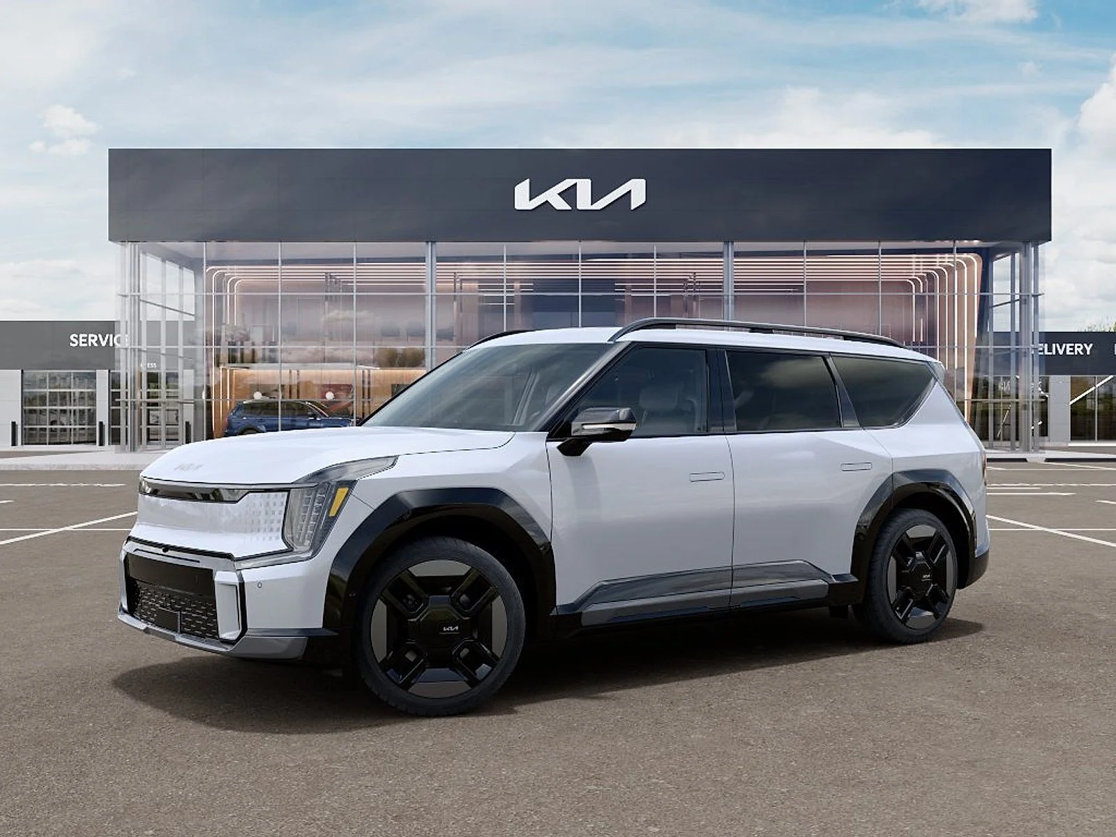New 2026 Glacial White Pearl Kia GT-Line AWD image 3
