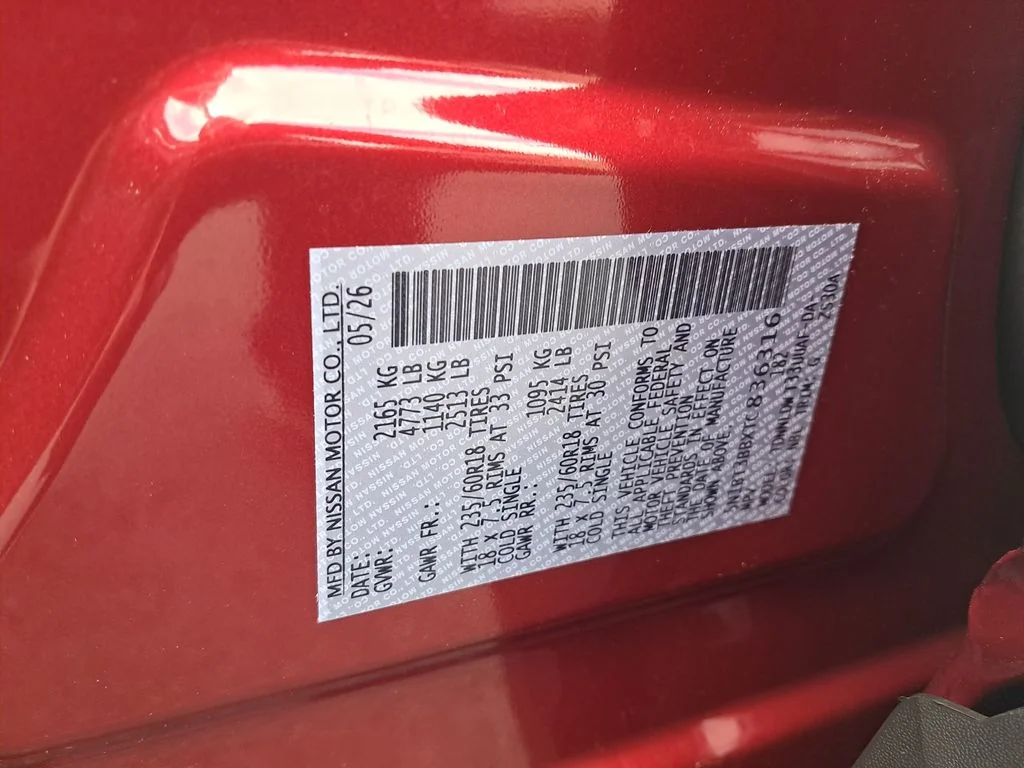 New 2026 Red Nissan SV image 28