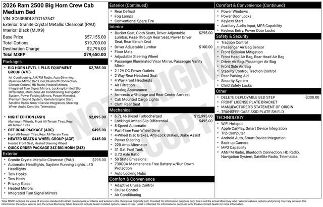 2026 RAM 2500 Big Horn - Photo 31