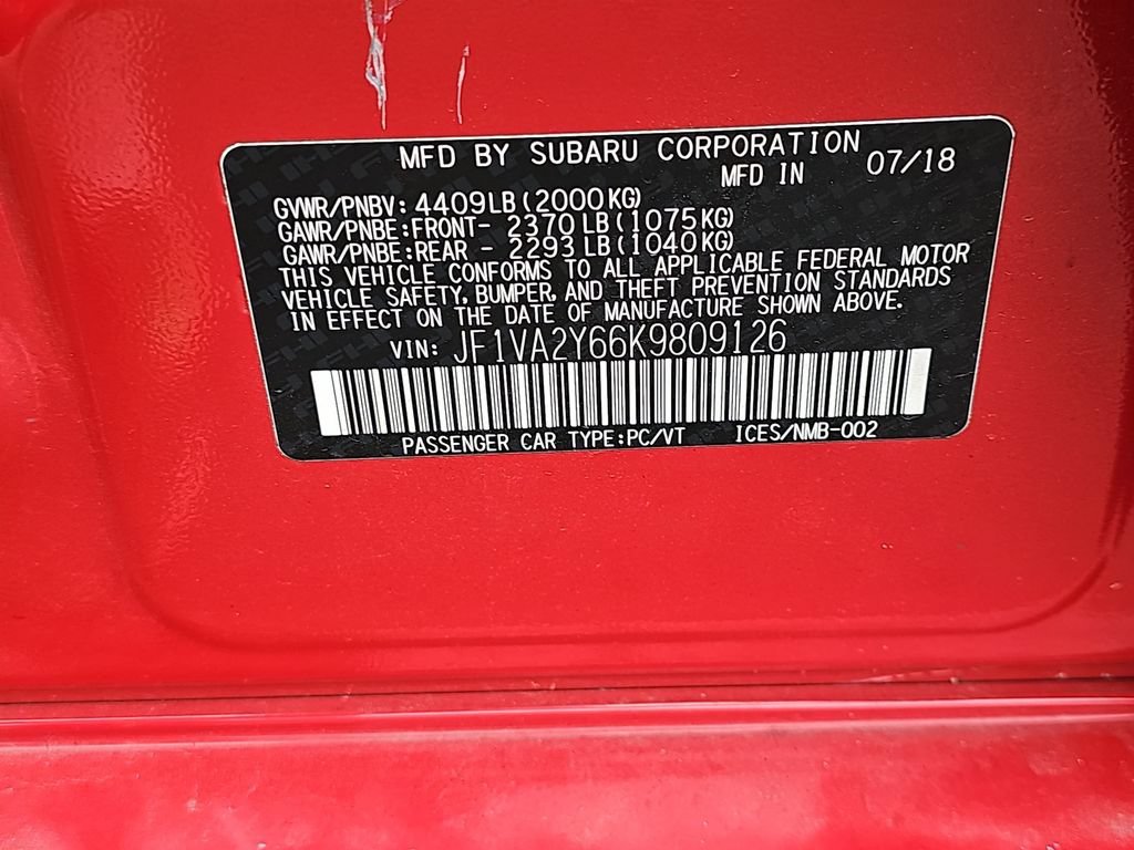 Used 2019 Red Subaru Limited image 42