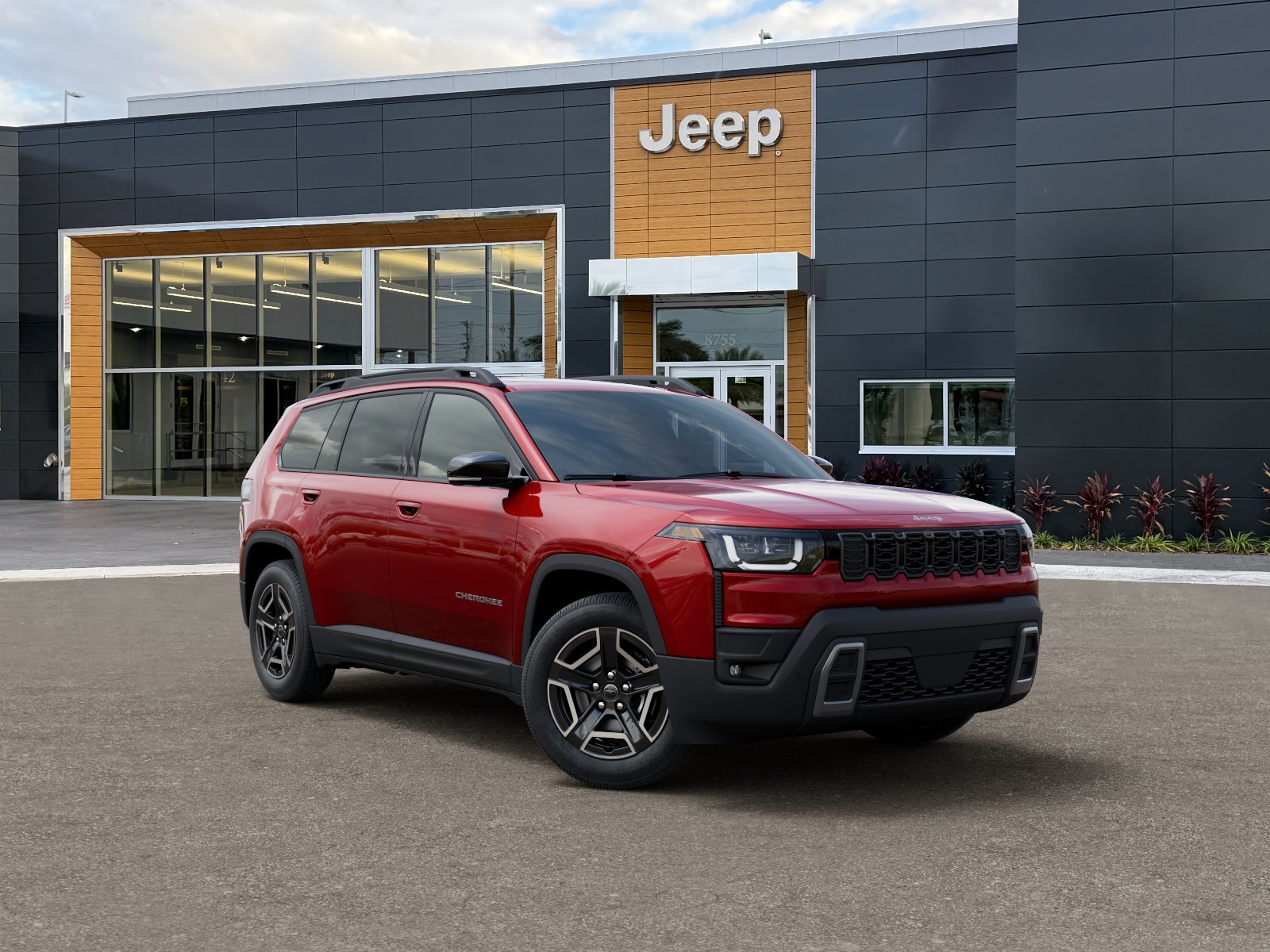 New 2026 Red Hot Pearl-Coat Exterior Paint Jeep Limited image 37