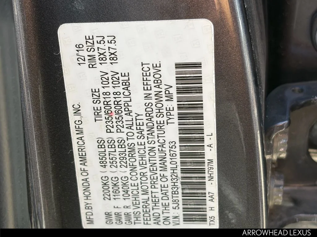 Used 2017 Gray Acura AcuraWatch Plus Package image 38