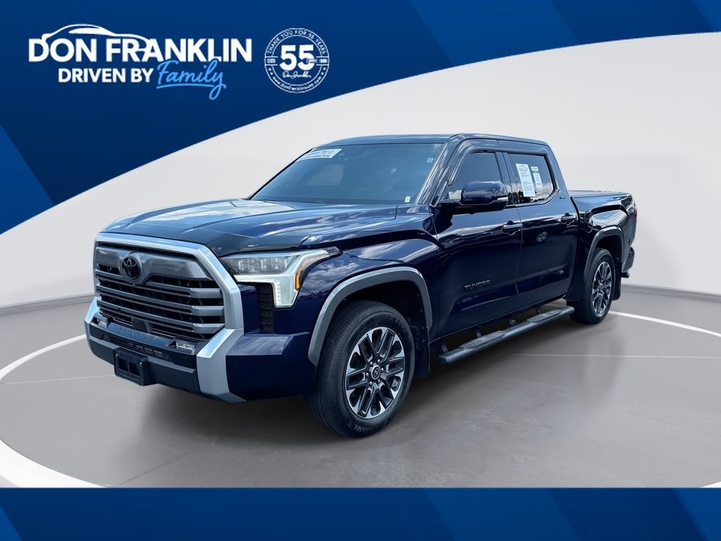 Used 2023 Blue Toyota Limited image 1