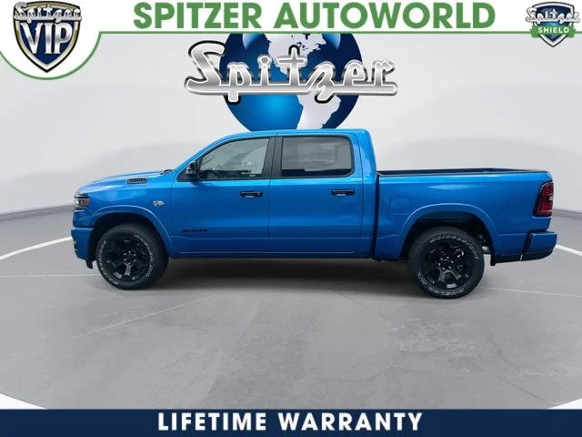 New 2026 Hydro Blue Pearl-Coat Exterior Paint RAM Big Horn/Lone Star image 6
