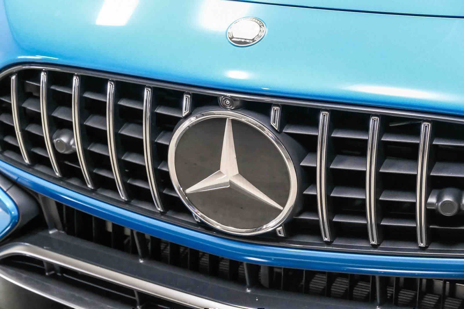 New 2026 Hyper Blue Metallic Mercedes-Benz AMG® SL 55 Roadster image 43
