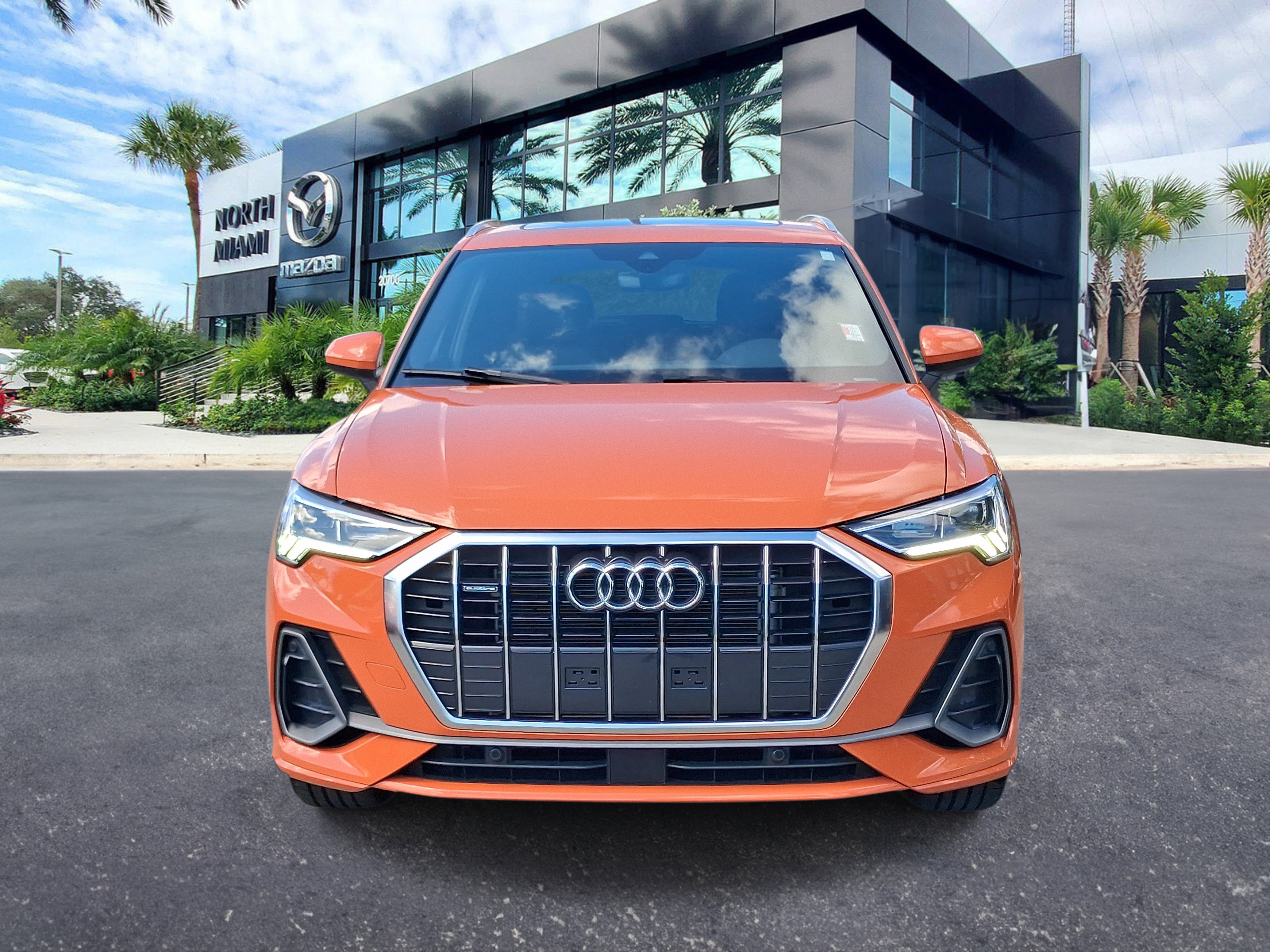 Used 2025 Orange Audi Premium image 2