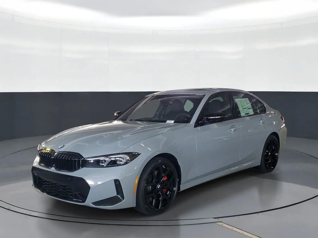 New 2026 Brooklyn Grey Metallic BMW 330i image 1