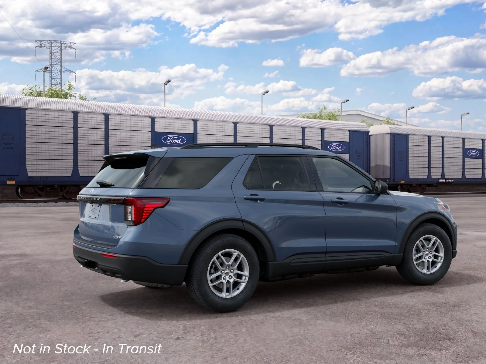 New 2027 Vapor Blue Metallic Ford Active image 6