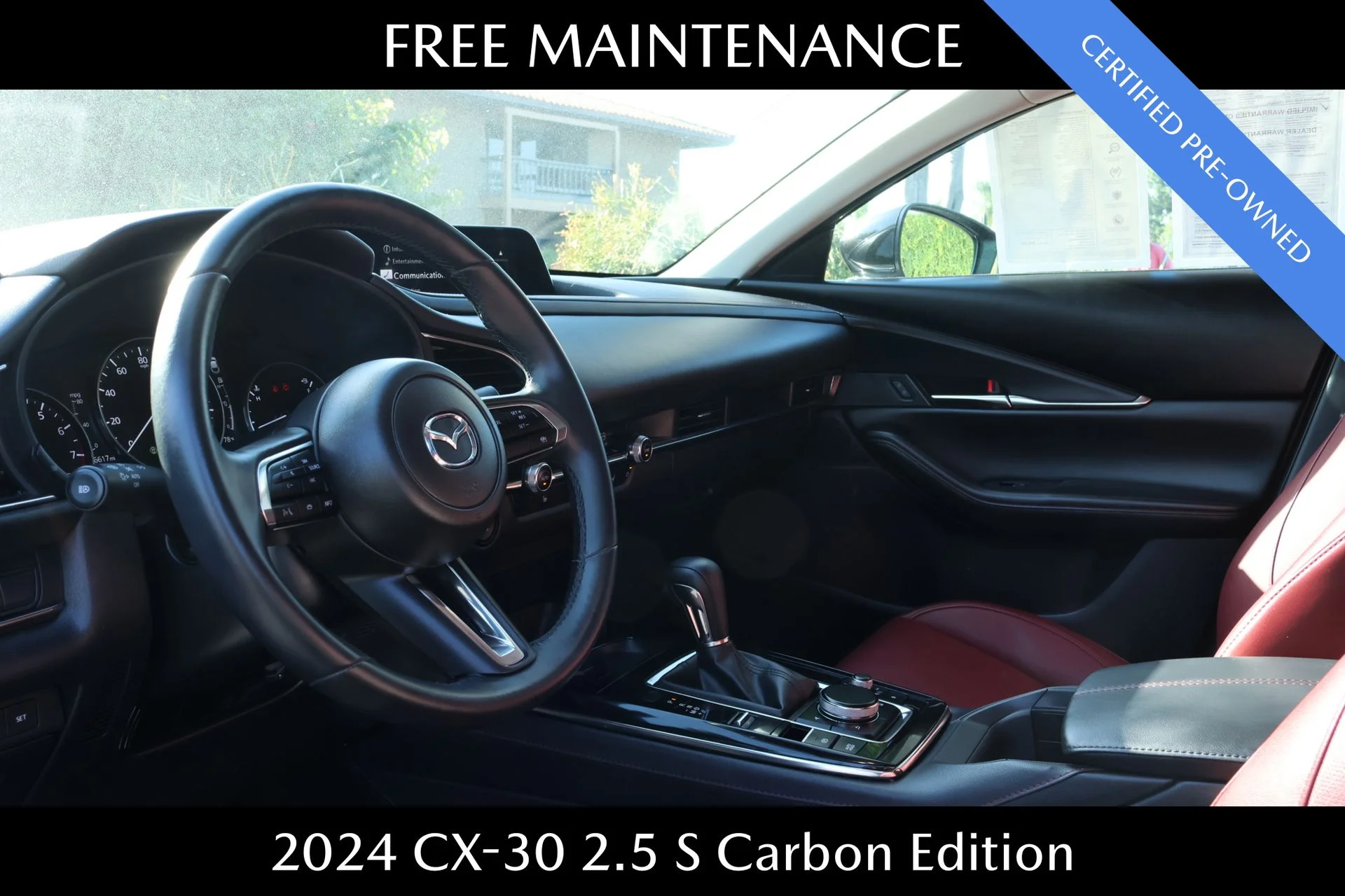 Certified Used 2024 Gray Mazda 2.5 S Carbon Edition image 6
