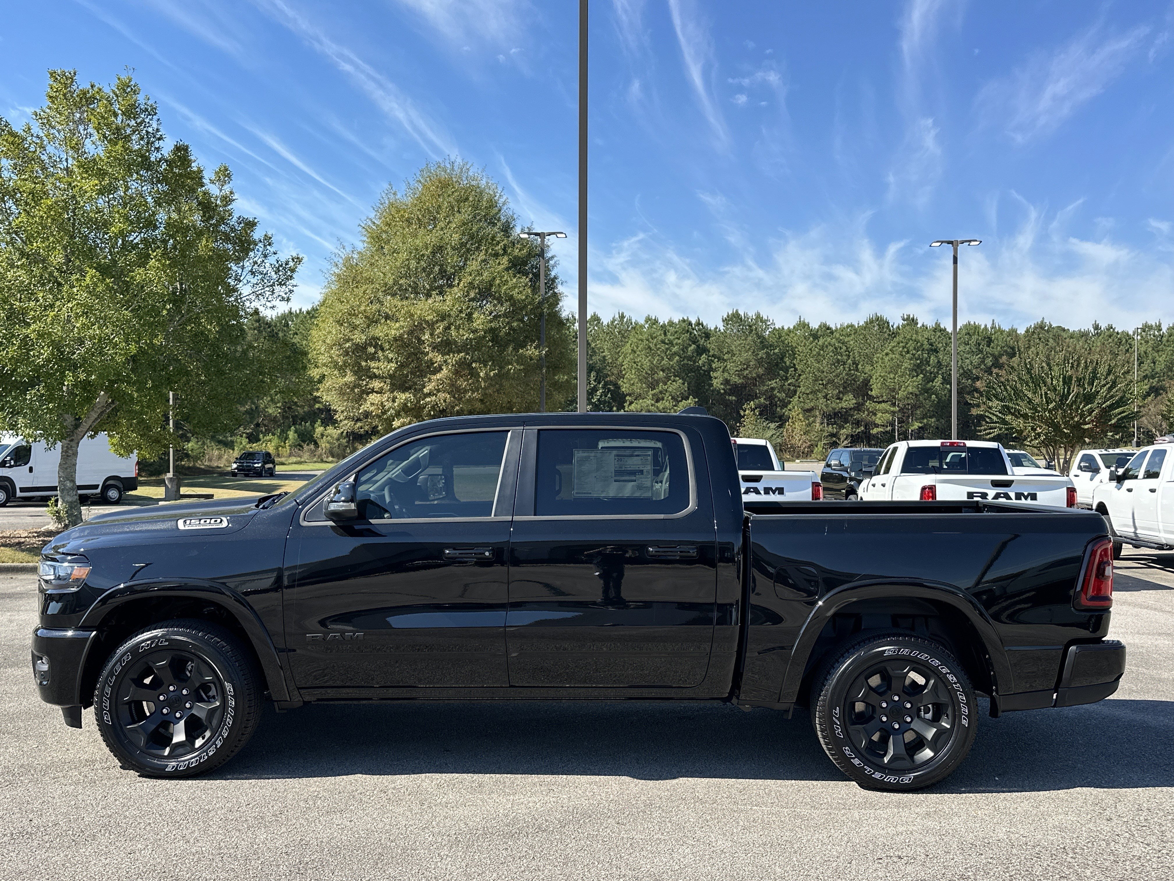 New 2026 Diamond Black Crystal Pearlcoat RAM Big Horn/Lone Star image 4