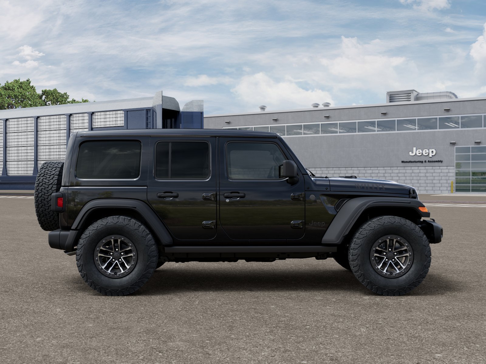 New 2026 Black Clear-Coat Exterior Paint Jeep Willys image 12