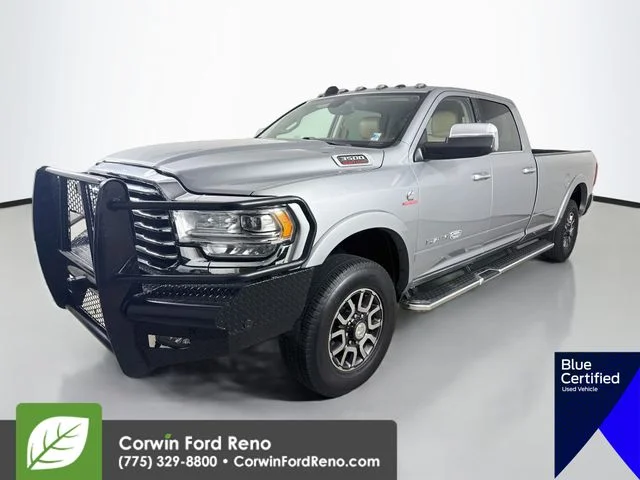 Used 2022 Billet Silver Metallic Clearcoat Ram Limited Longhorn image 4