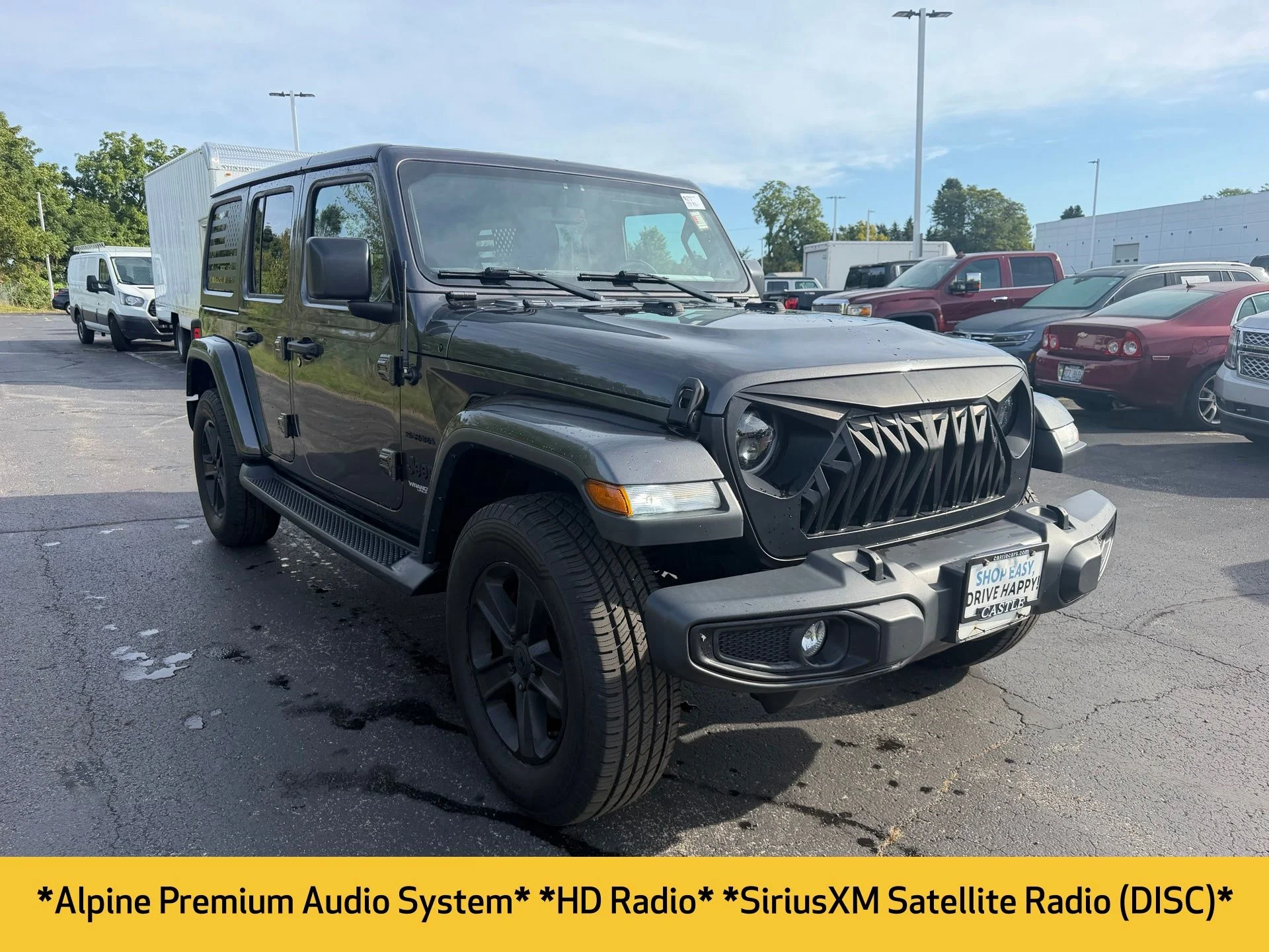 Used 2018 Gray Jeep Unlimited Sahara image 5