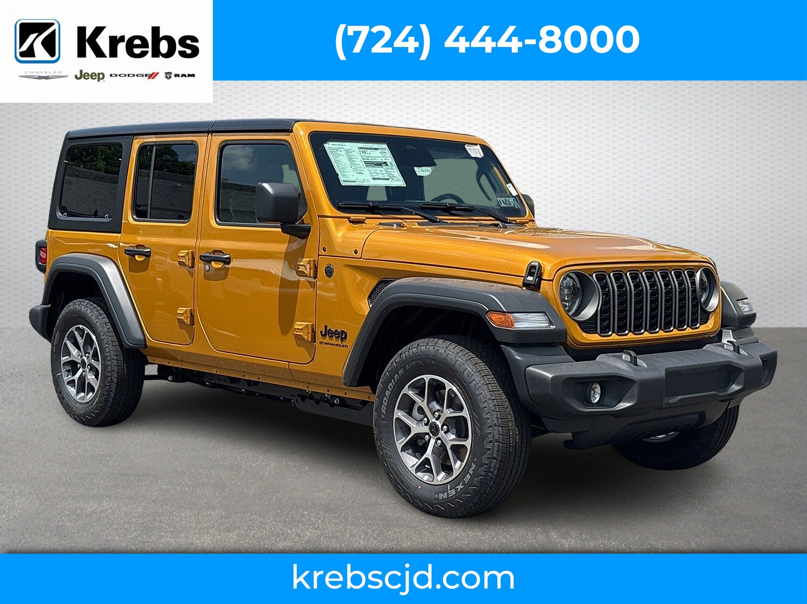 New 2026 Goldilocks Jeep 4-Door Sport S 4x4 image 1