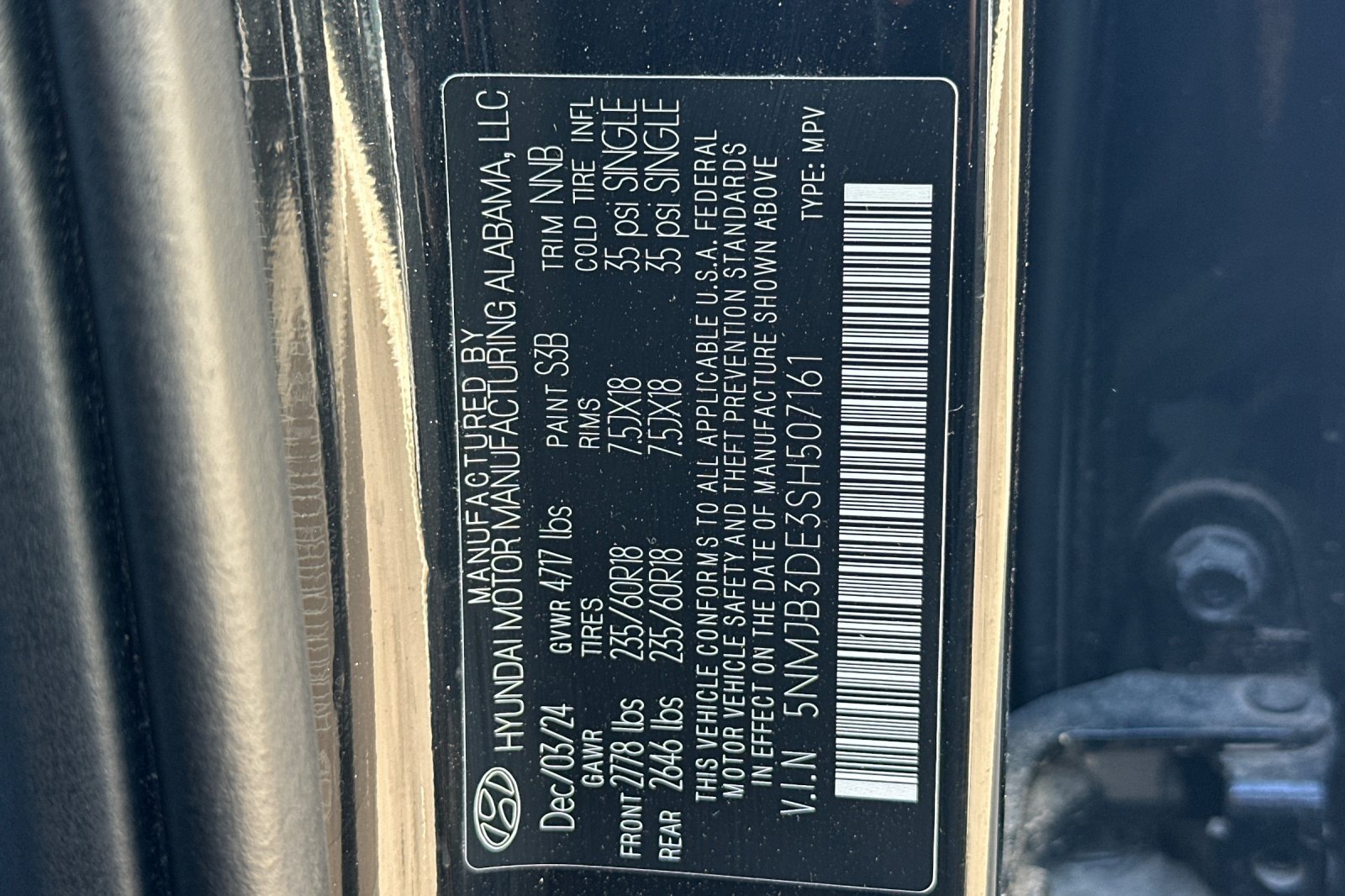 Used 2025 Black Hyundai SEL image 30