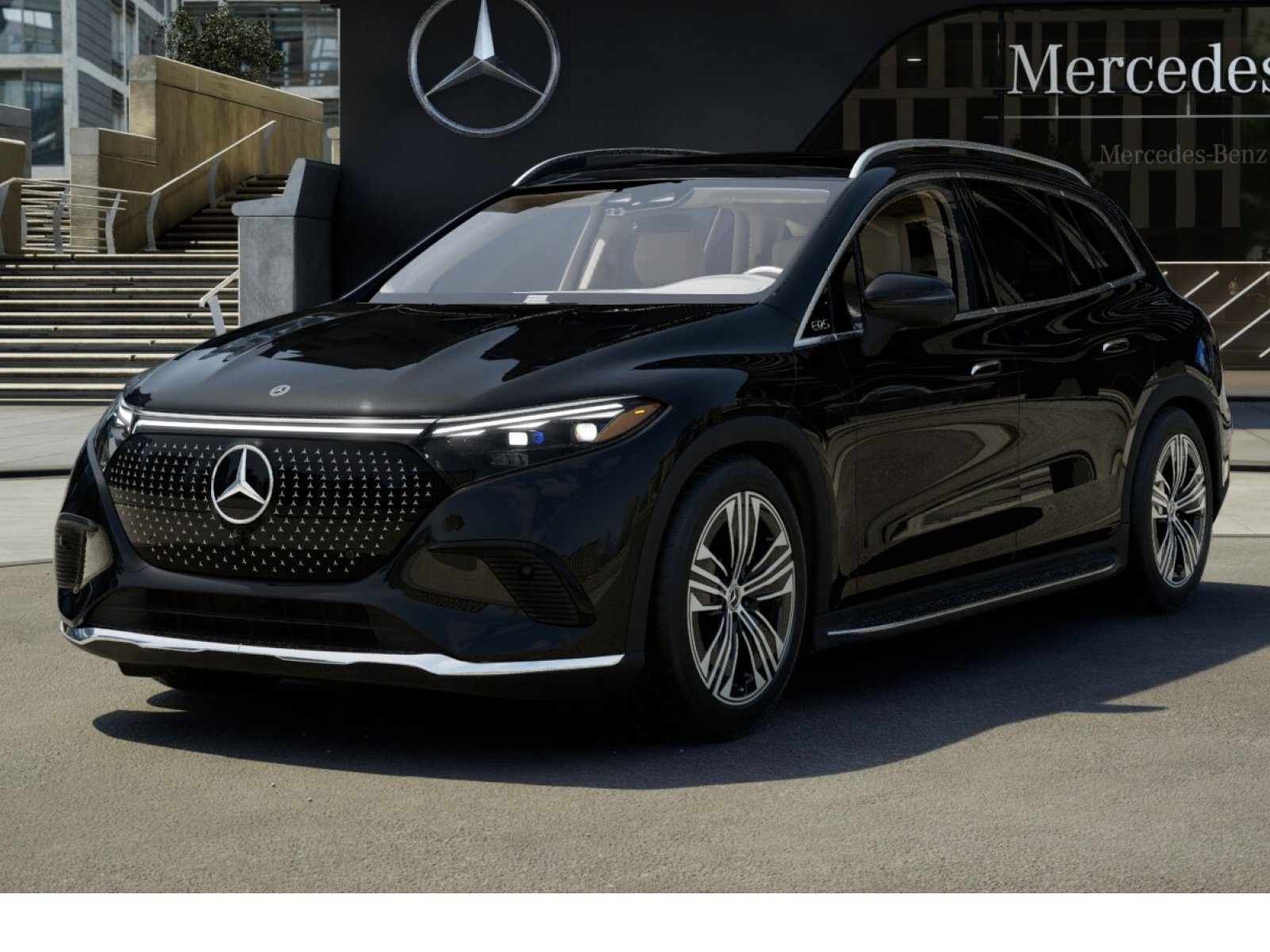New 2026 OBSIDIAN BLACK Mercedes-Benz EQS 400 image 1