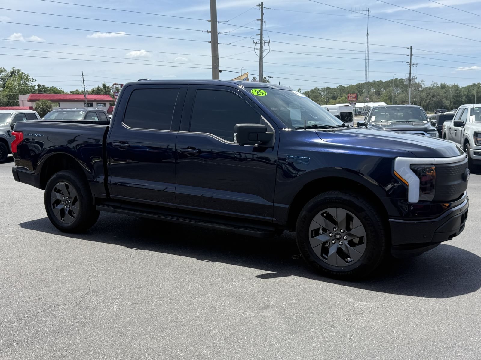 Certified 2025 Ford F-150 Lightning Flash with VIN 1FT6W3LU7SWG09093 for sale in Spring Hill, FL