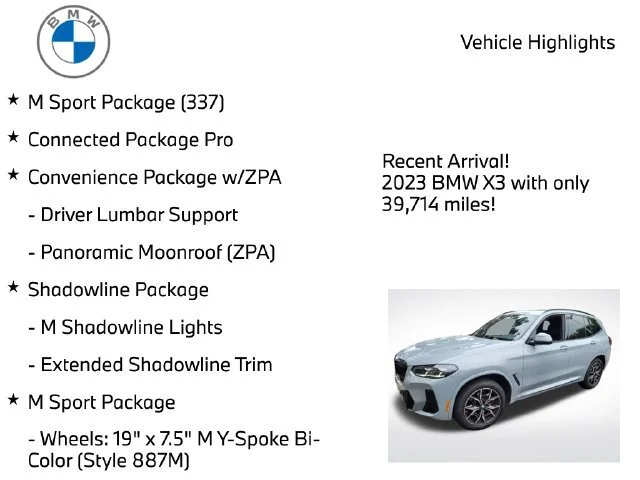 Certified Used 2023 Brooklyn Gray BMW xDrive30i image 4