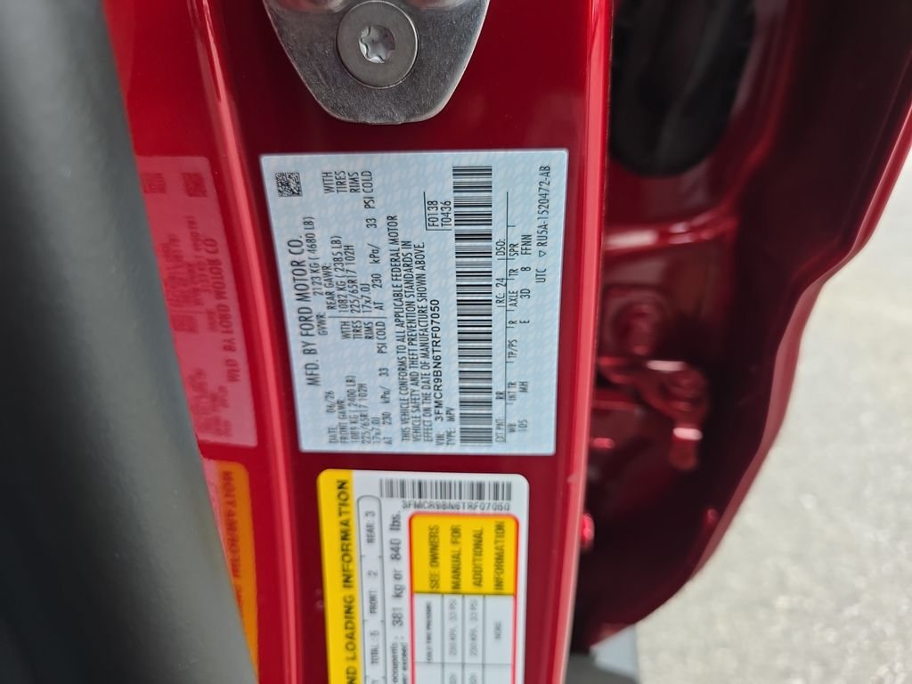 New 2026 Ruby Red Metallic Tinted Clearcoat Ford Big Bend® image 33