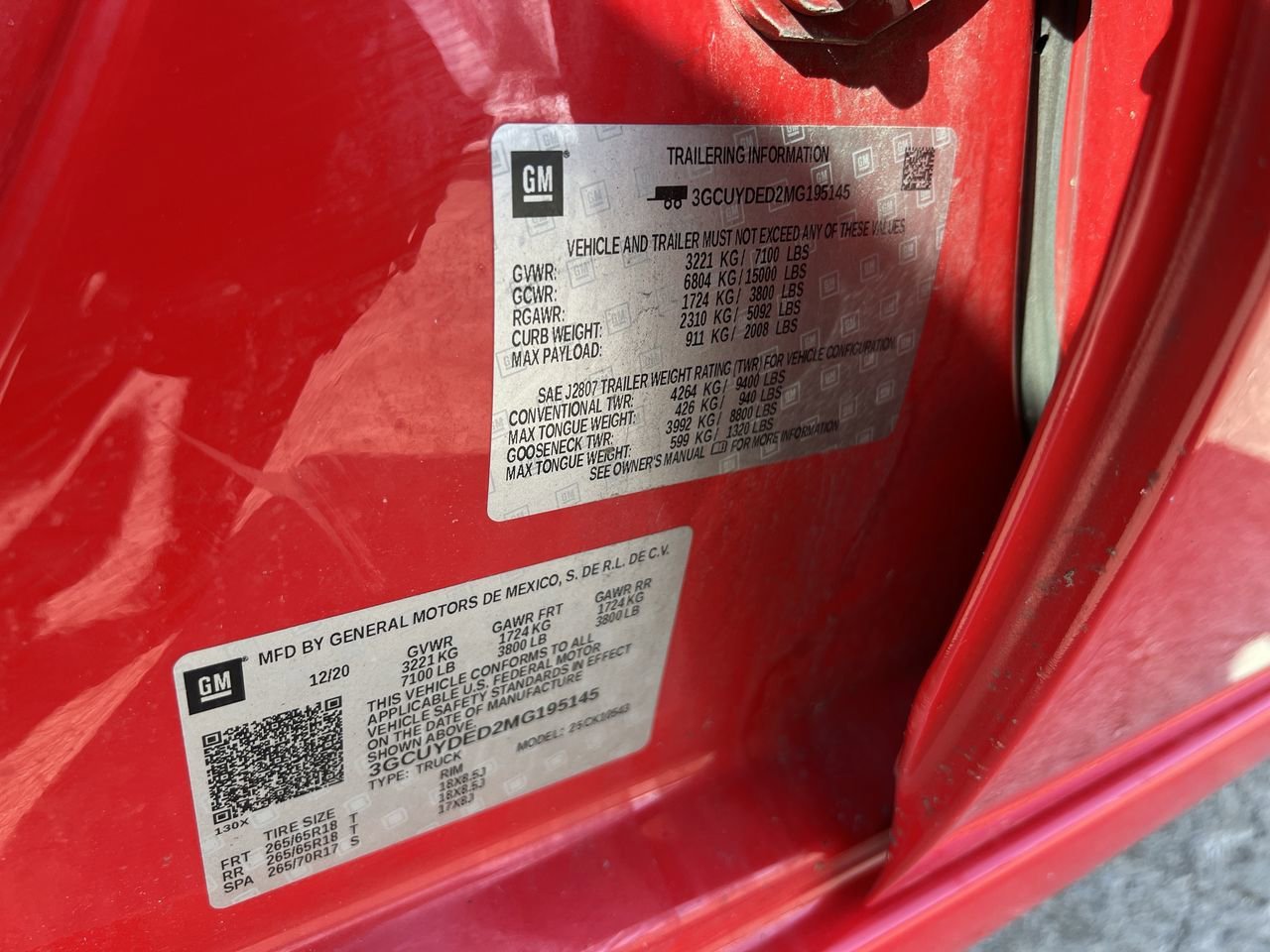 Used 2021 RED HOT Chevrolet LT image 34