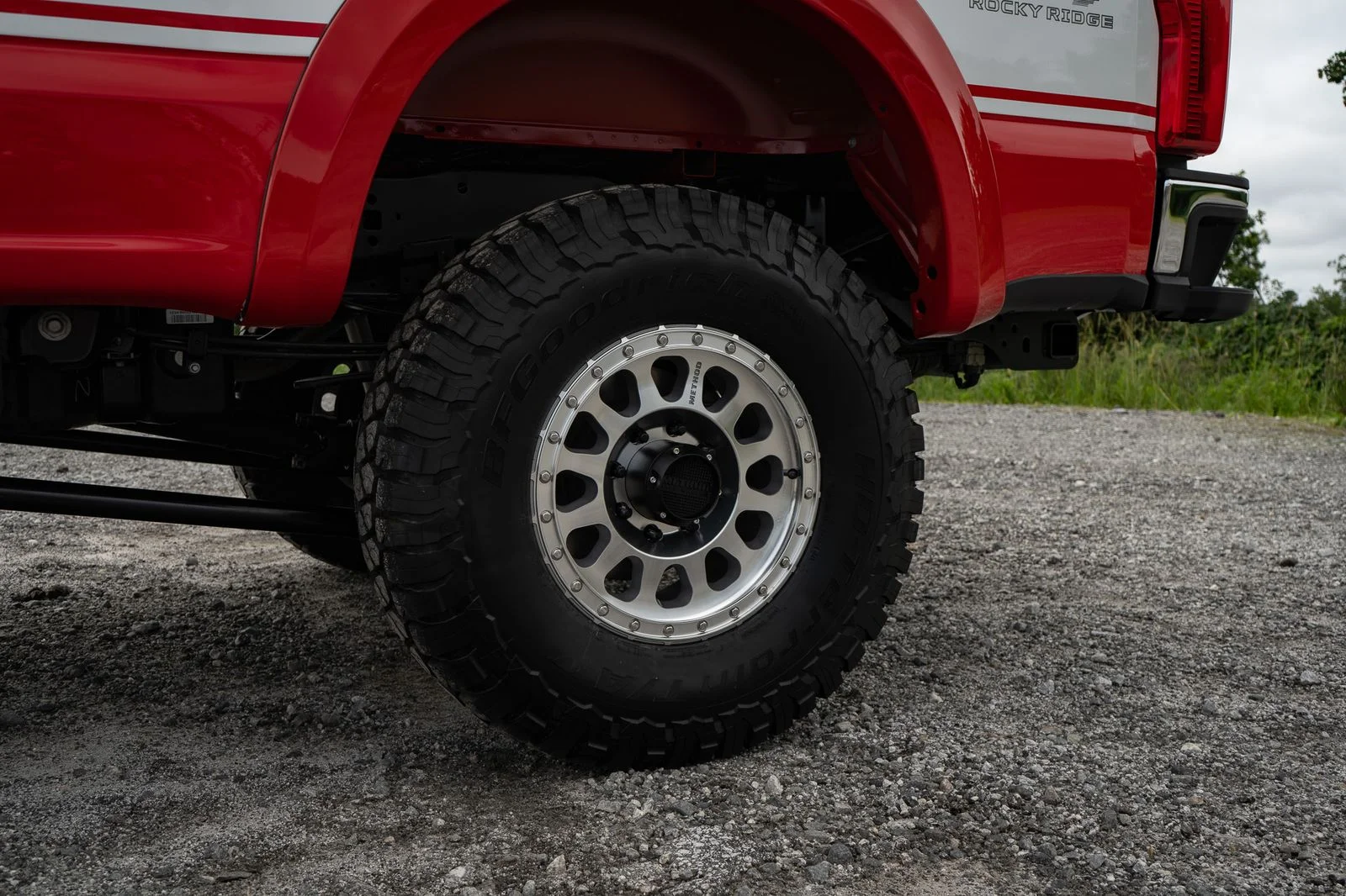 New 2026 Race Red Ford F-250® XLT with Rocky Ridge Retro Supercharged Package image 24