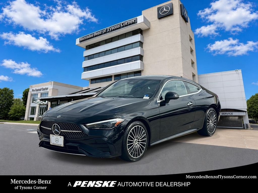 Certified Used 2024 Black Mercedes-Benz CLE 300 image 1