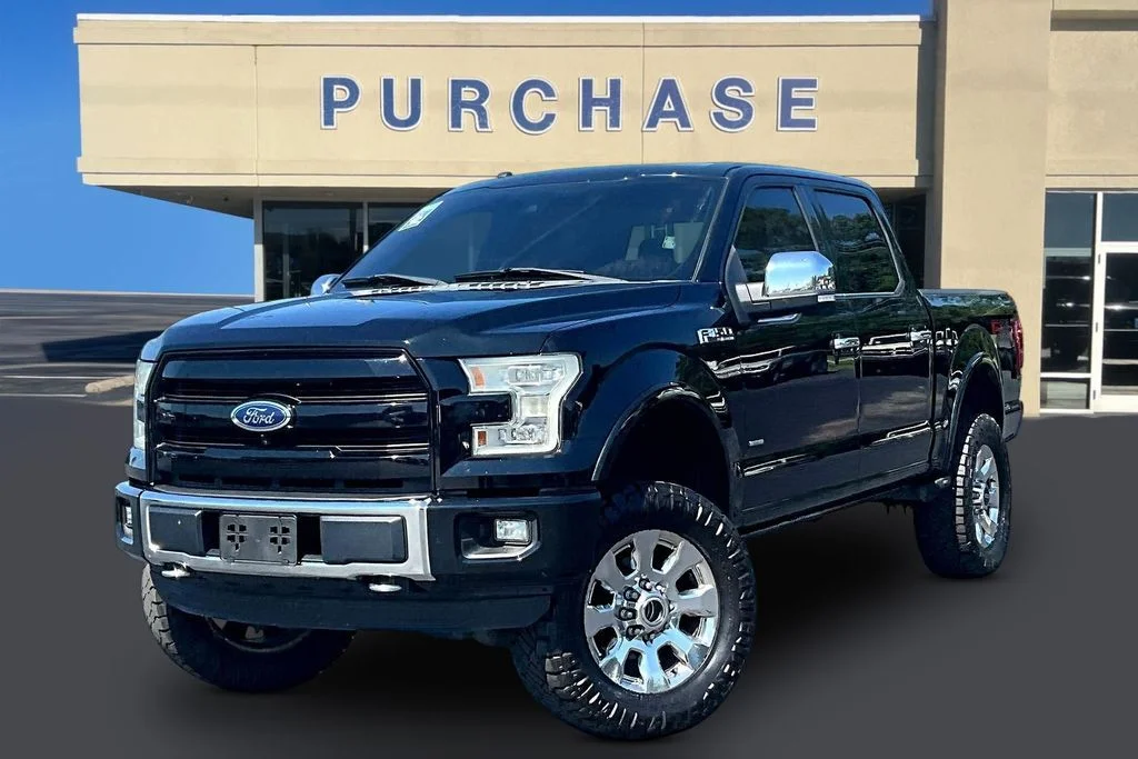 Used 2016 Shadow Black Ford Platinum image 3