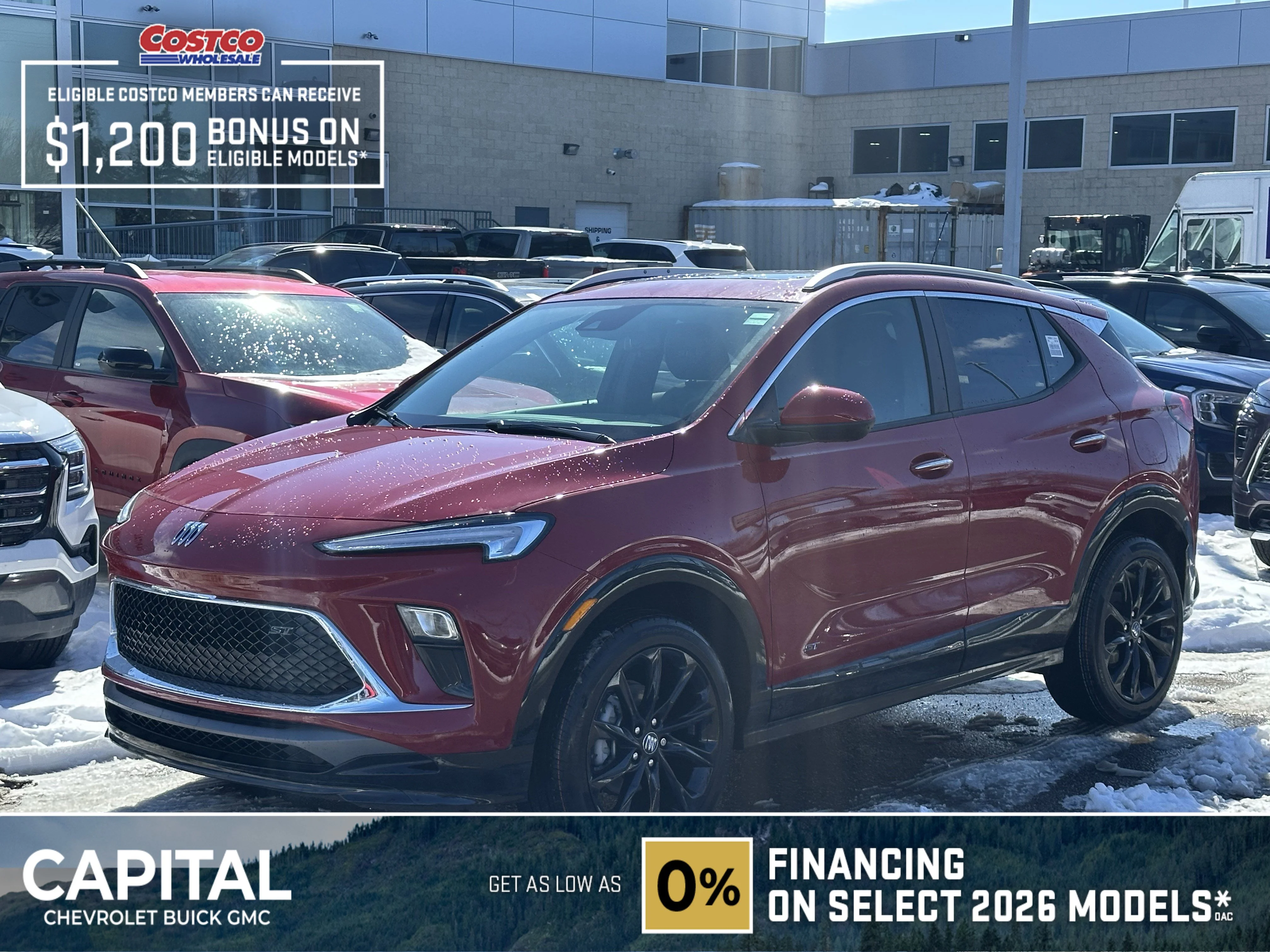 New 2026 Brilliant Red Buick Sport Touring image 1