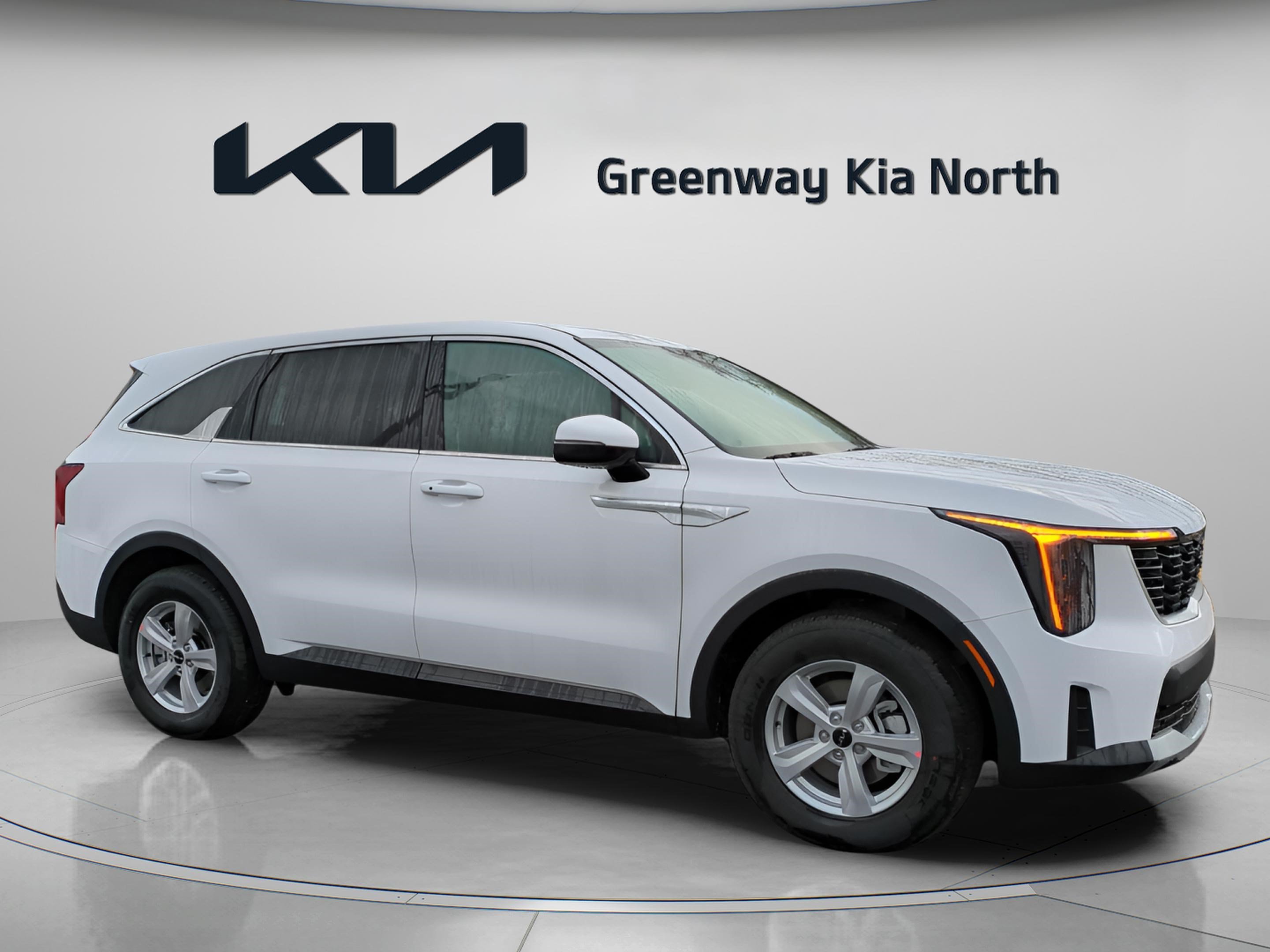 New 2026 Glacial White Pearl Kia LX image 1