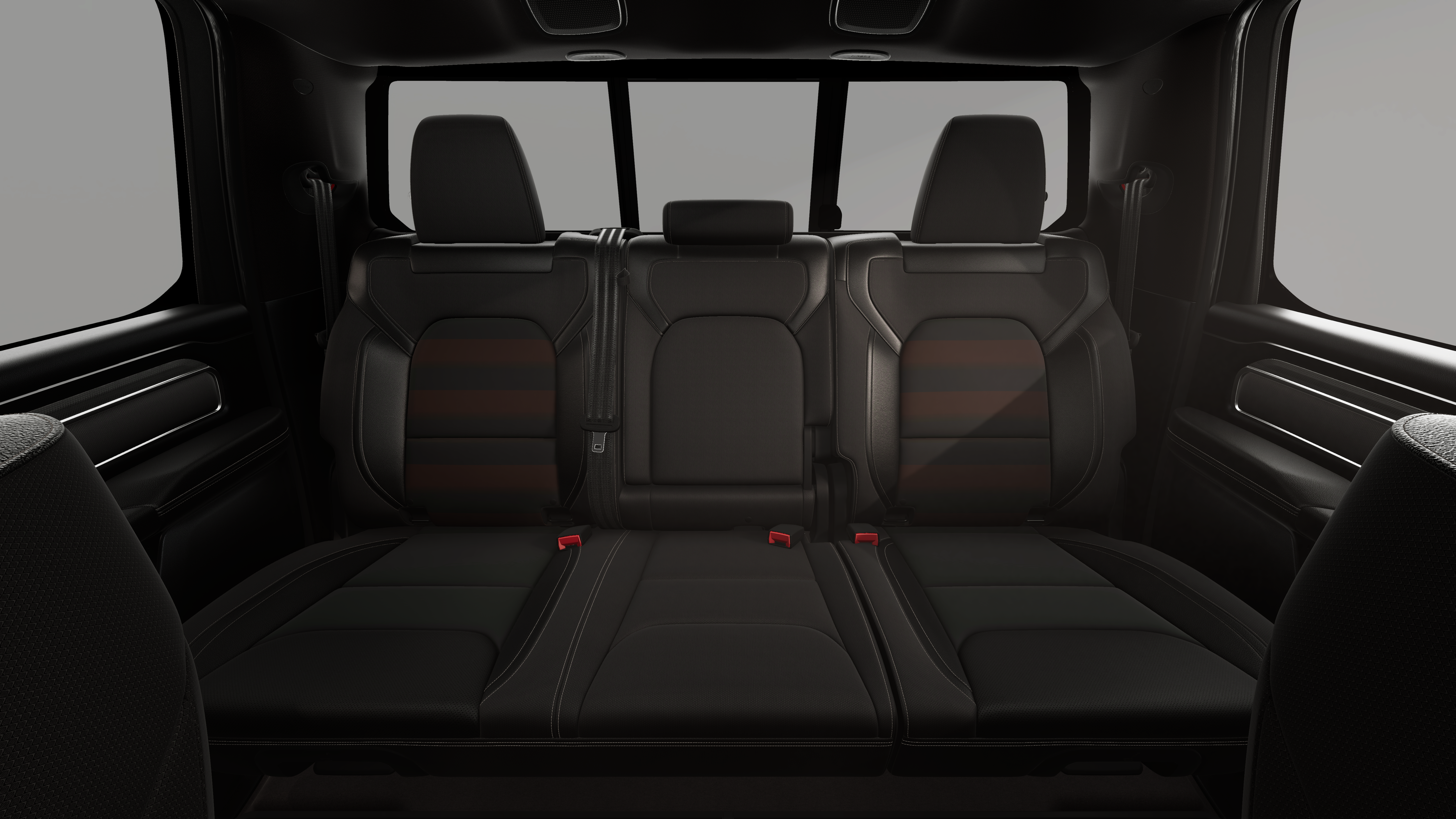 New 2026 Molten Red Pearl-Coat Exterior Paint RAM Rebel image 15