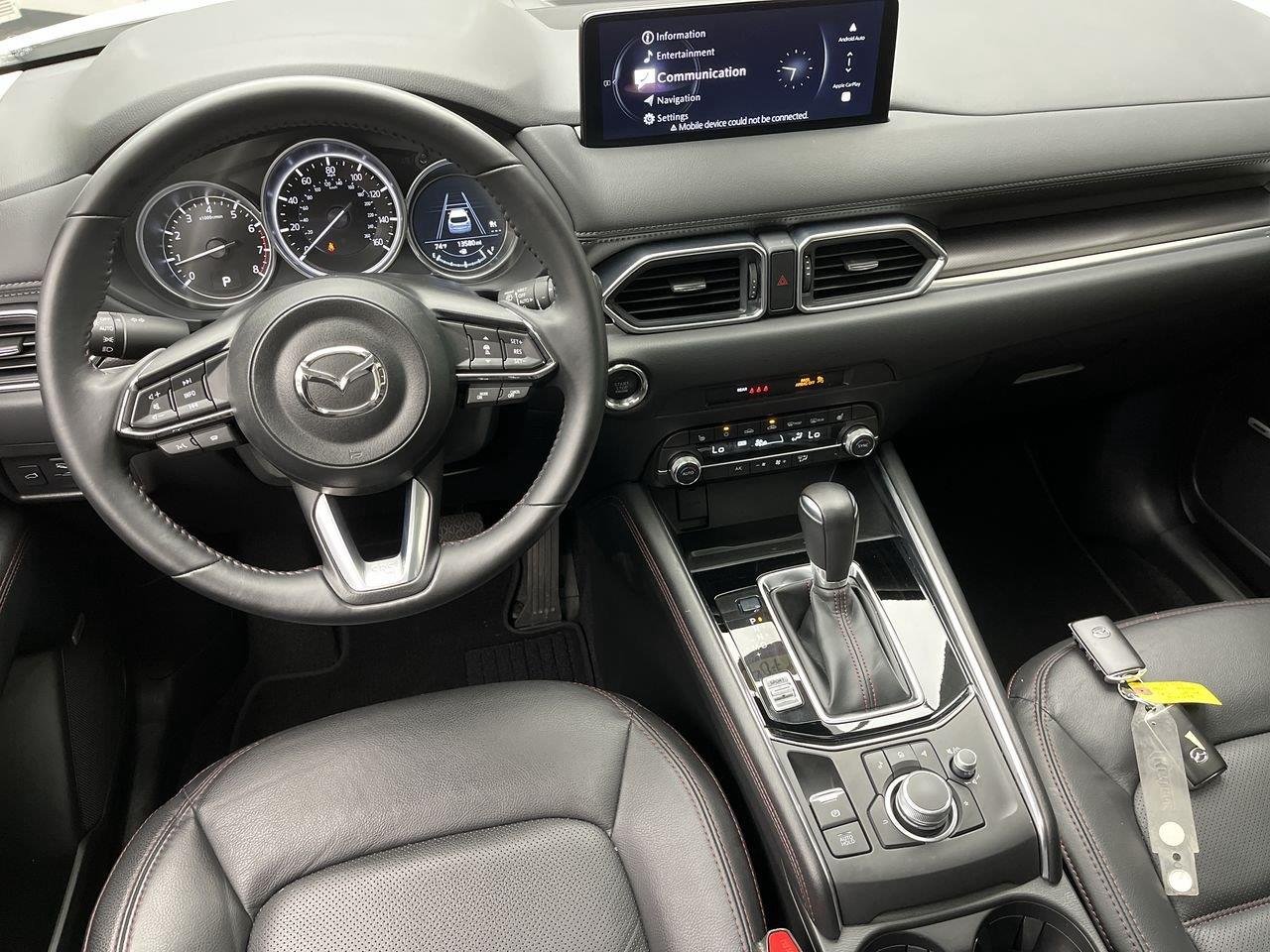 Certified Used 2025 Rhodium White Metallic Mazda 2.5 S Carbon Edition image 14