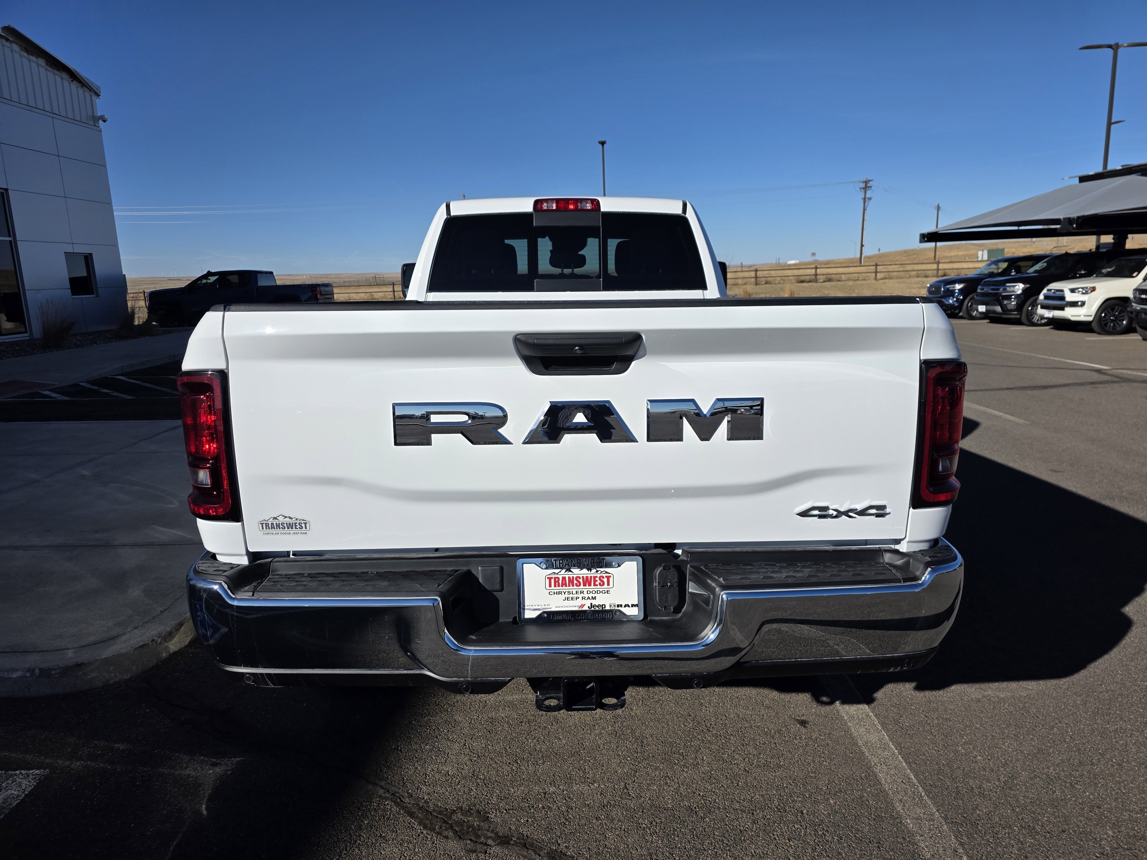 New 2026 Bright White Clear-Coat Exterior Paint RAM Tradesman image 7