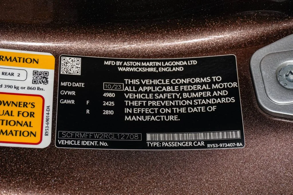 Used 2024 Magneto Bronze Aston Martin Coupe image 37