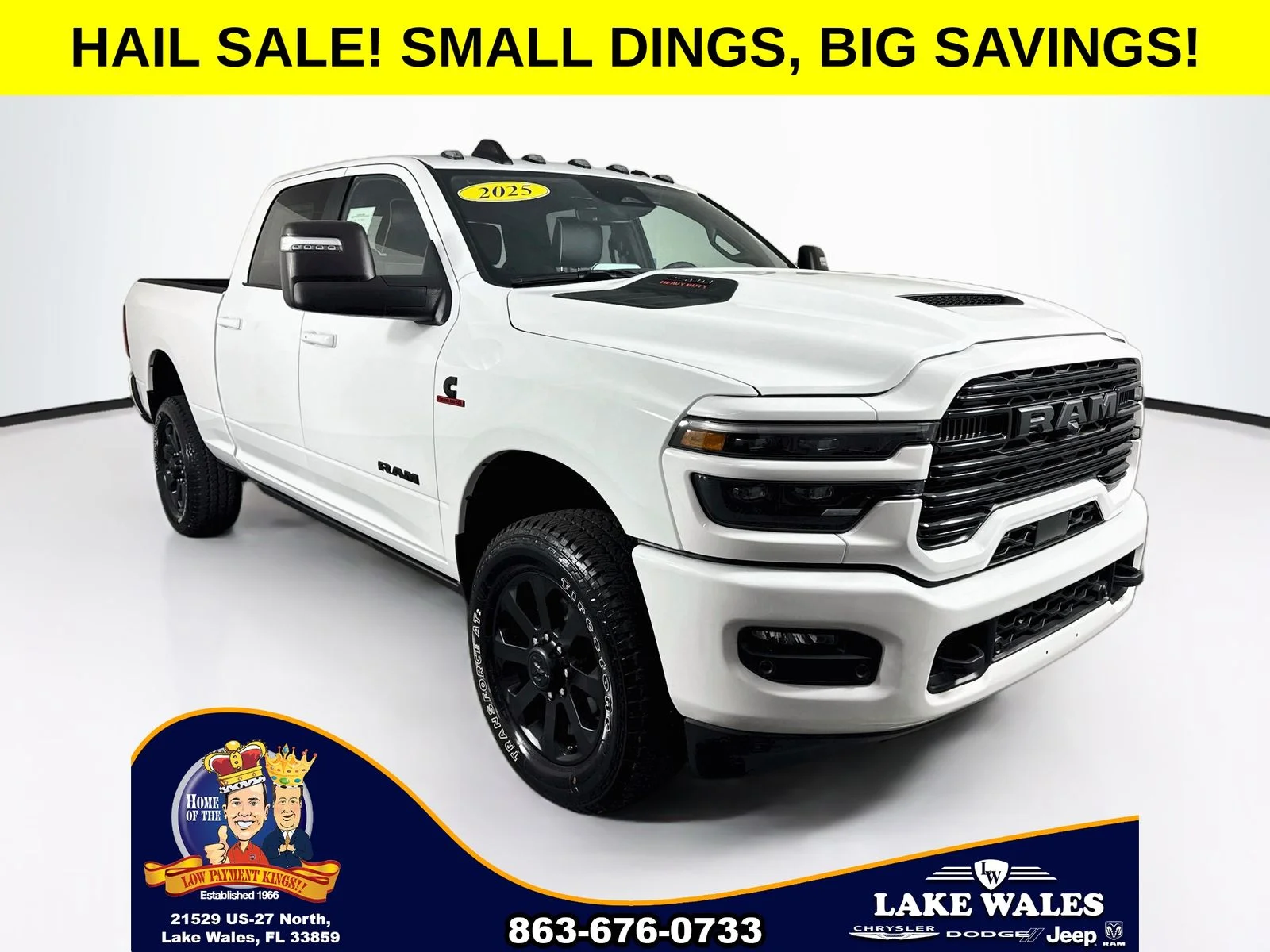 Used 2025 White Ram Laramie image 1