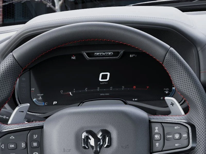 New 2026 Diamond Black Crystal Pearl-Coat Exterior Paint RAM RHO image 17