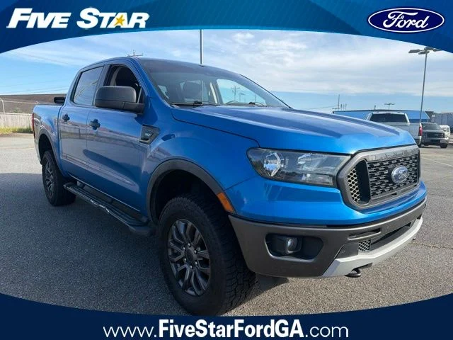Used 2021 Blue Ford XLT image 1