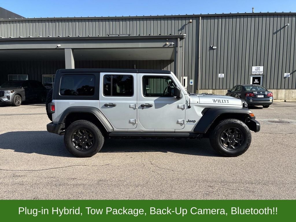 Used 2023 Silver Jeep Willys 4xe image 8