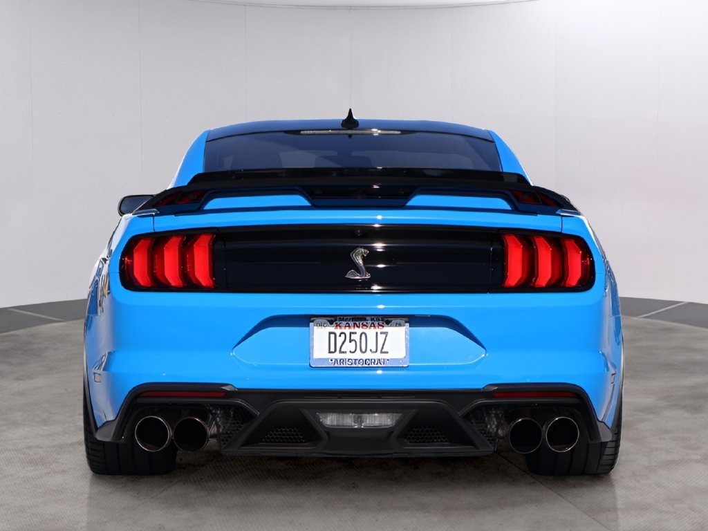Used 2022 Grabber Blue Metallic Ford Shelby GT500 image 6