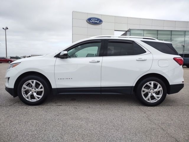 Used 2021 Chevrolet Equinox Premier with VIN 3GNAXXEV2MS120014 for sale in Galesburg, IL