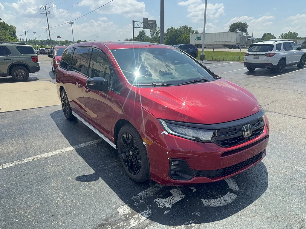 New 2026 Radiant Red Metallic II Honda Sport-L image 3